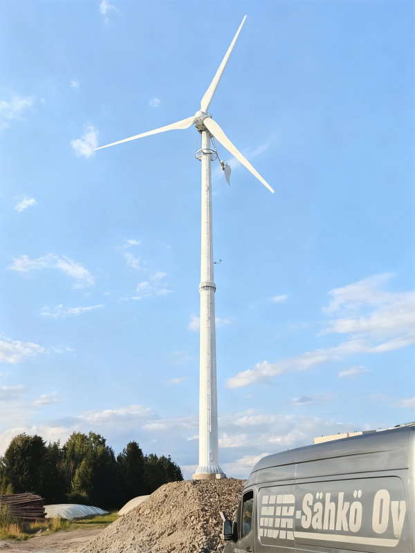 Horizontal-axis wind turbine