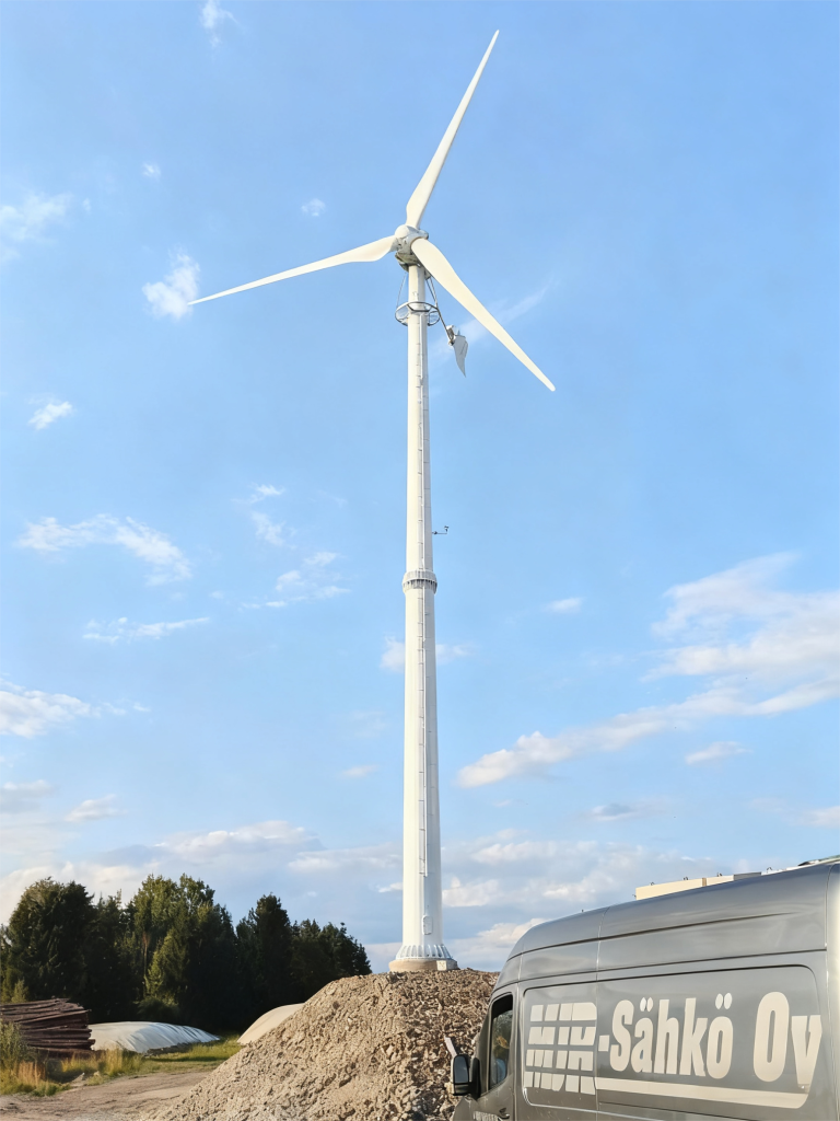 Horizontal-axis wind turbine